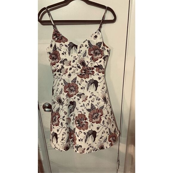 Ann Taylor Loft Floral Sundress Dress Size 4 Petite - Picture 2 of 9